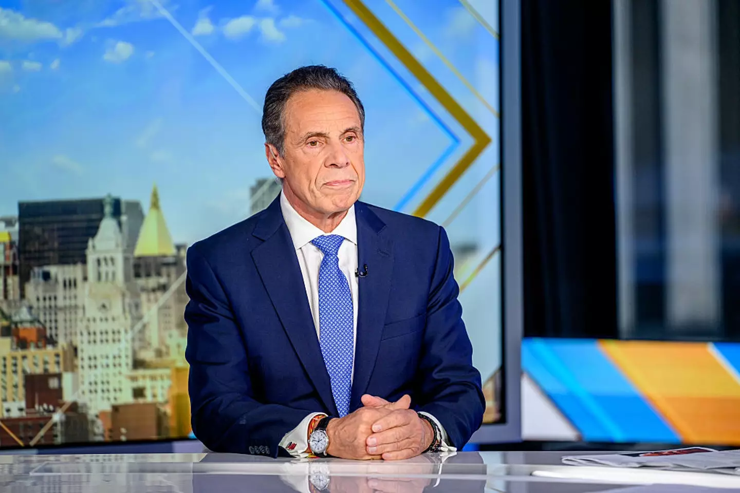 Trump has thrown his support behind former New York Governor Andrew Cuomo (Roy Rochlin/Getty Images)