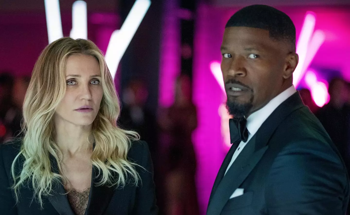 Jamie Foxx was filming Netflix movie 'Back in Action' at the time (Netflix)