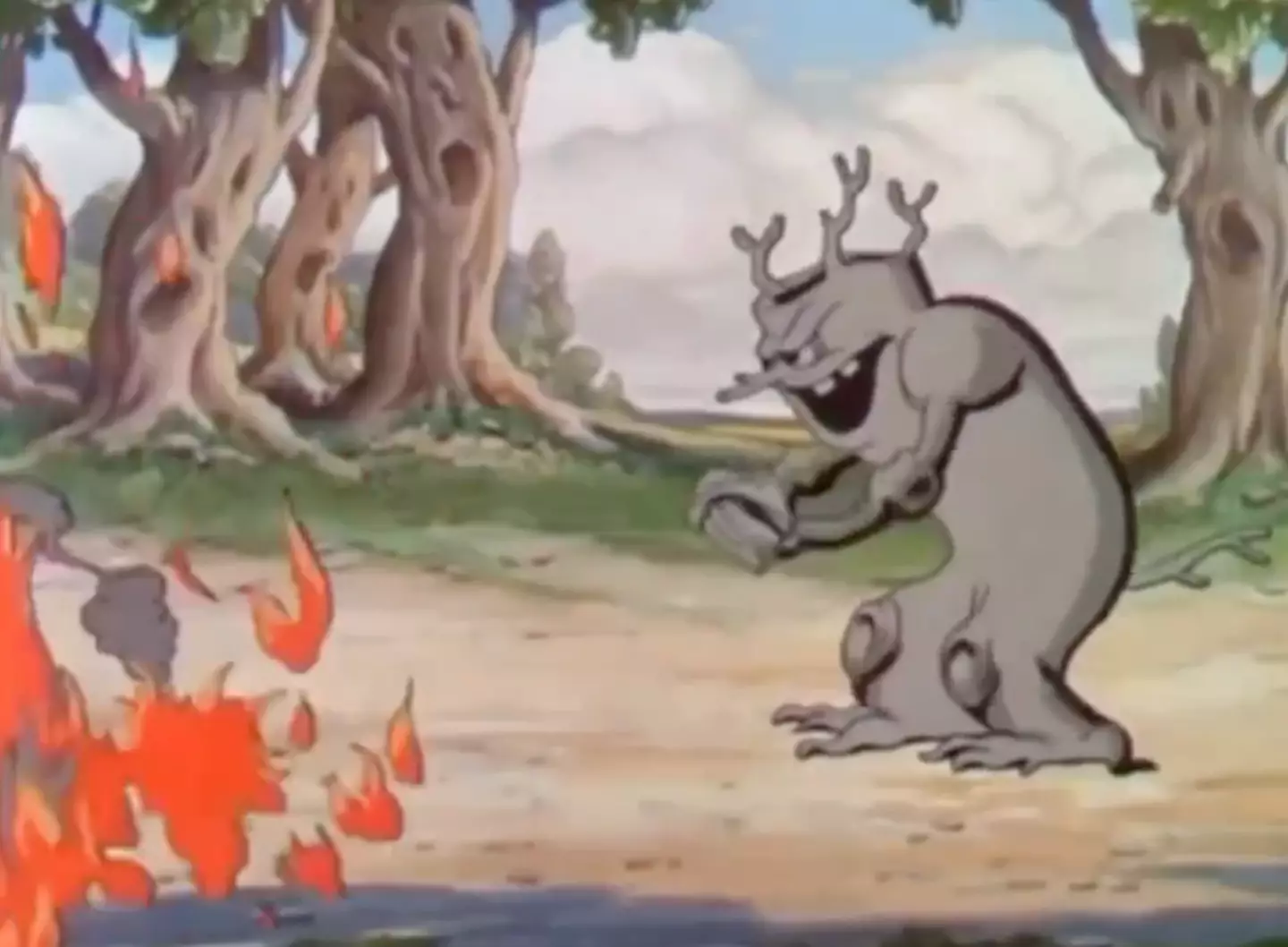 This evil tree didn't want anyone to be happy.