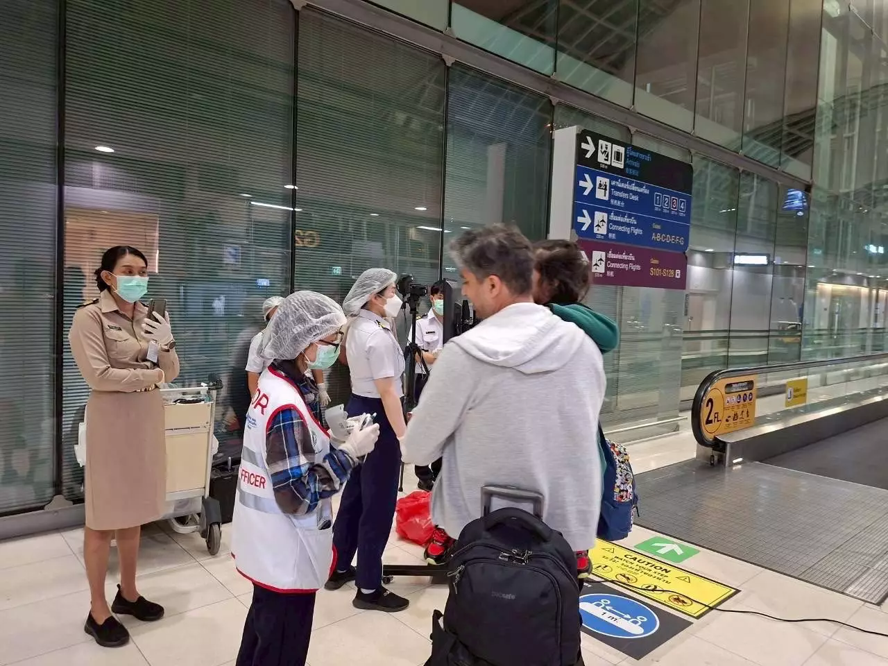 Suvarnabhumi Airport has stepped up health checks (Facebook/Suvarnabhumi Airport)