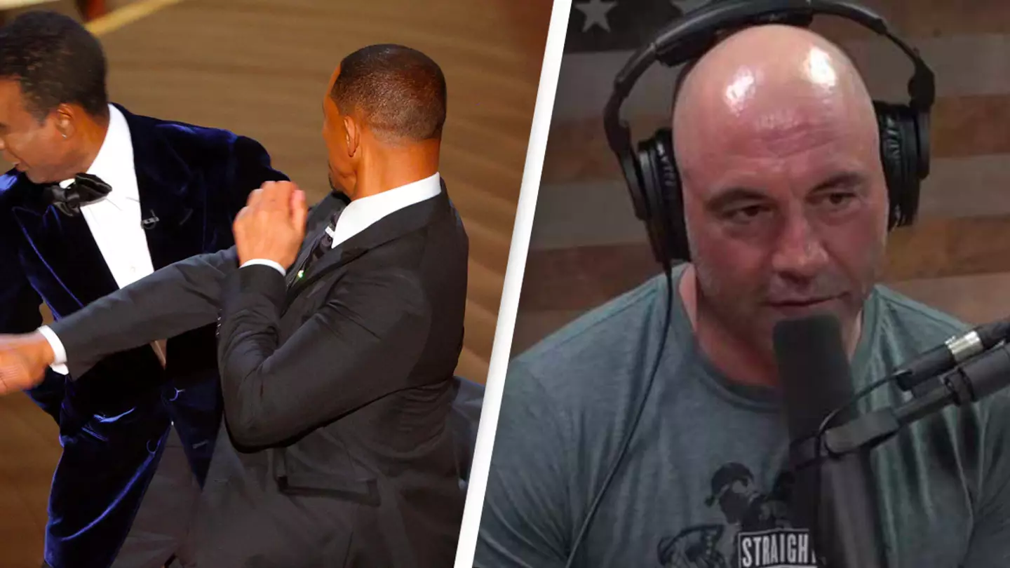 Joe Rogan Warns Of 'Terrible Precedent' Set By Will Smith Oscars Slap