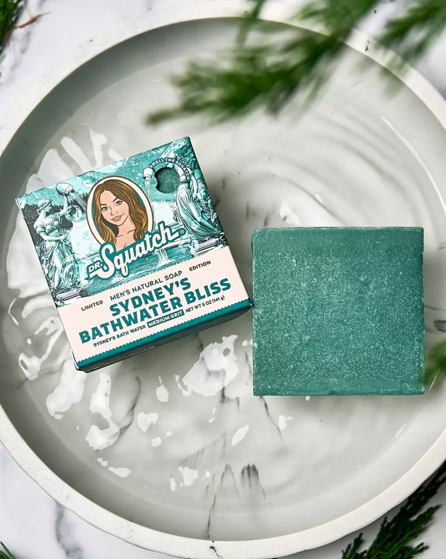 'Bathwater Bliss', which Sydney Sweeney helped produce, retailed for $8 (Instagram/Drsquatch)