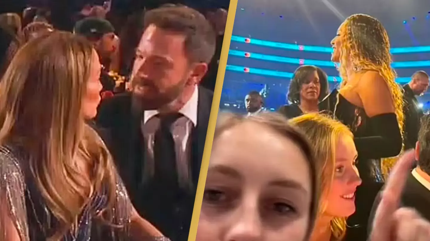 Woman who sat next to Jennifer Lopez and Ben Affleck at Grammys shares what they really spoke about