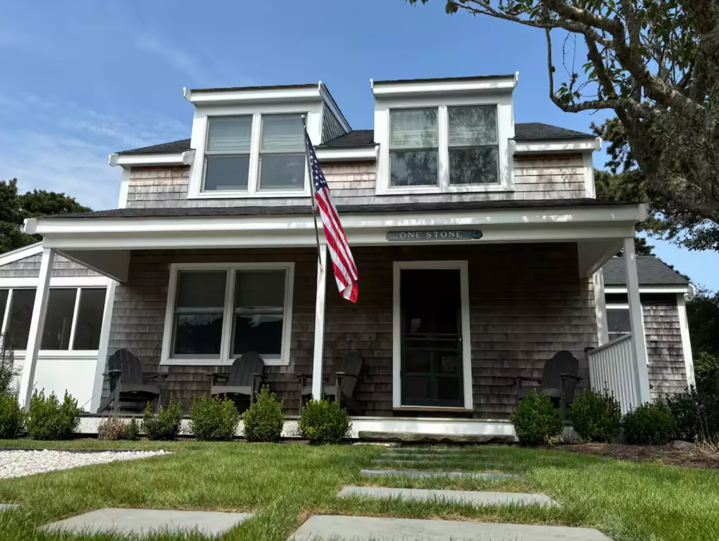 Edith received a rental request about her Massachusetts home (AirBnb)