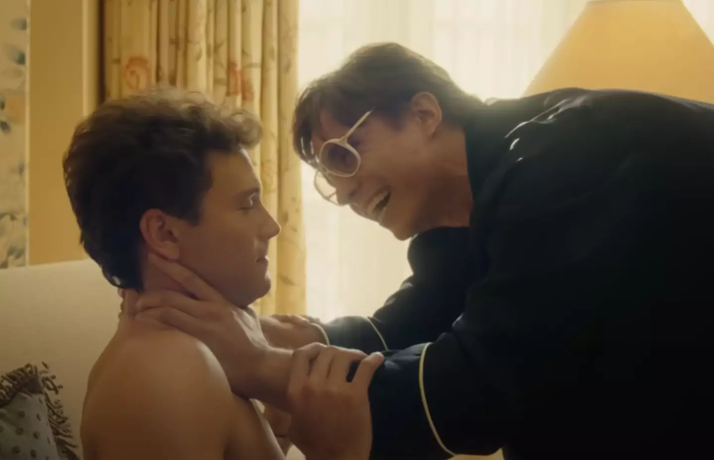 There are several scenes in the show that imply a more intimate relationship between Lyle and Erik. (Netflix)