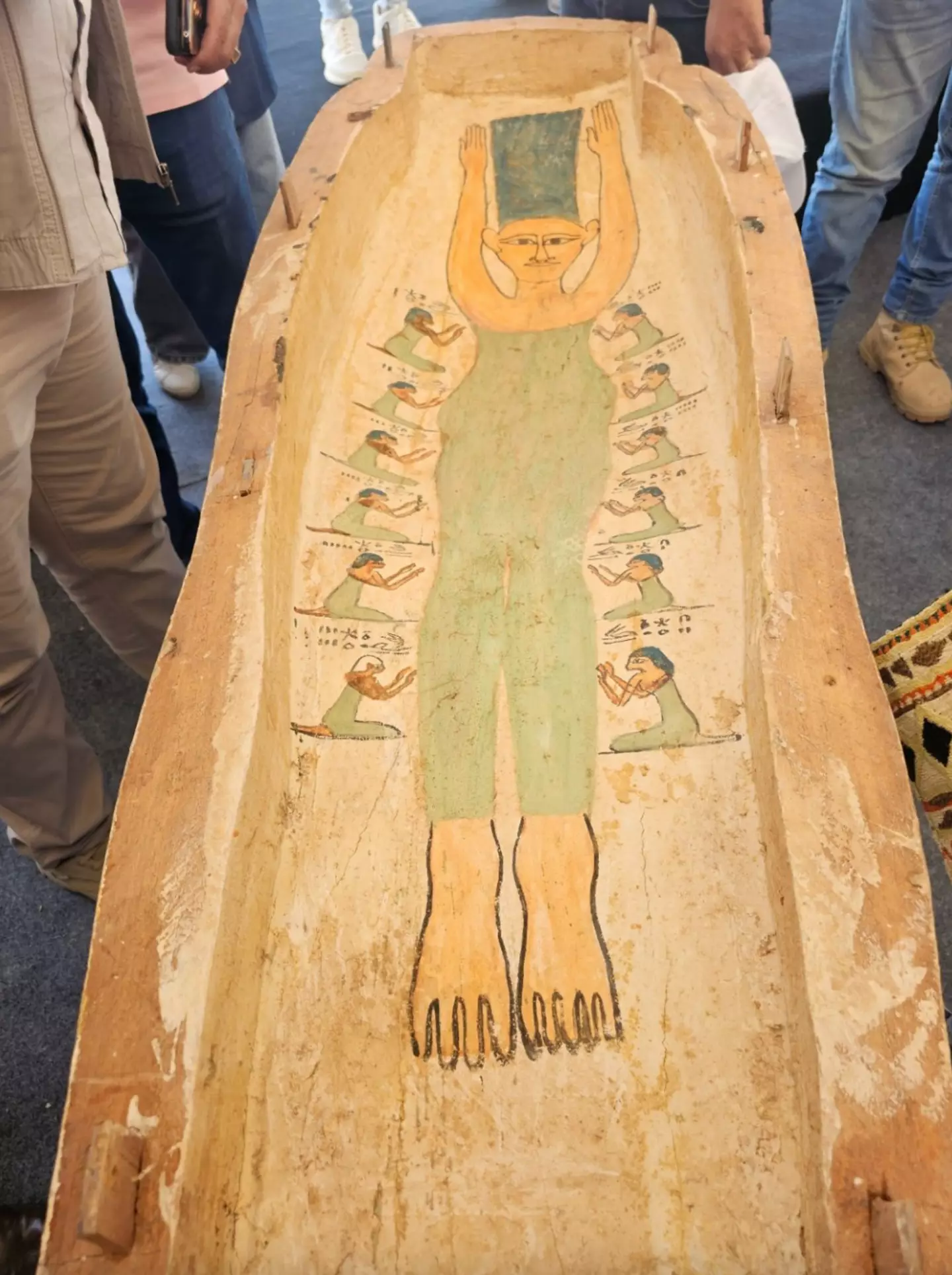 Do you see it? (Egyptian Ministry of Tourism and Antiquities)