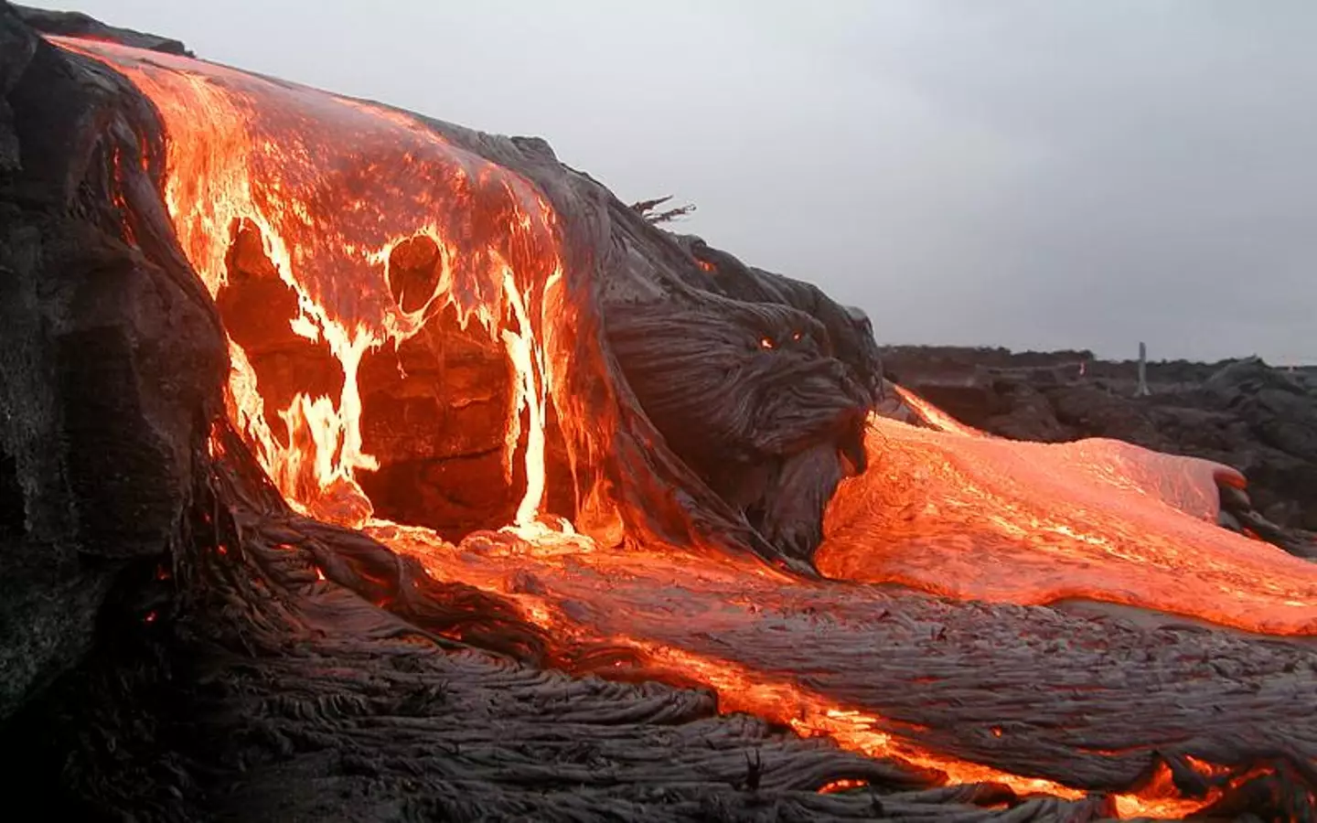 The lava findings could prove that the Earth's core is leaking.