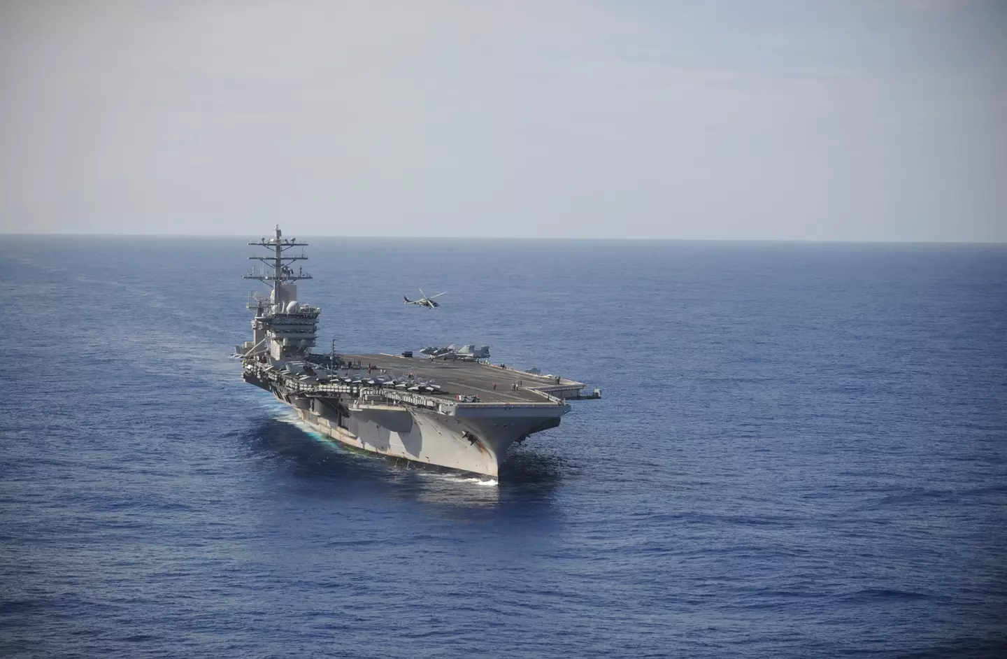 The USS Nimitz is the oldest active aircraft carrier in the US Navy (Stocktrek Images/Getty Images)