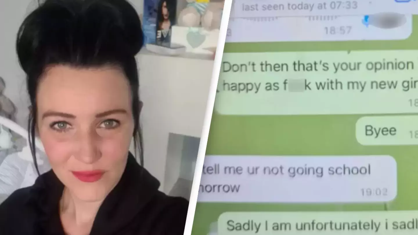 Single mom drags son to girl's house after she discovers 'vile' texts he sent to her