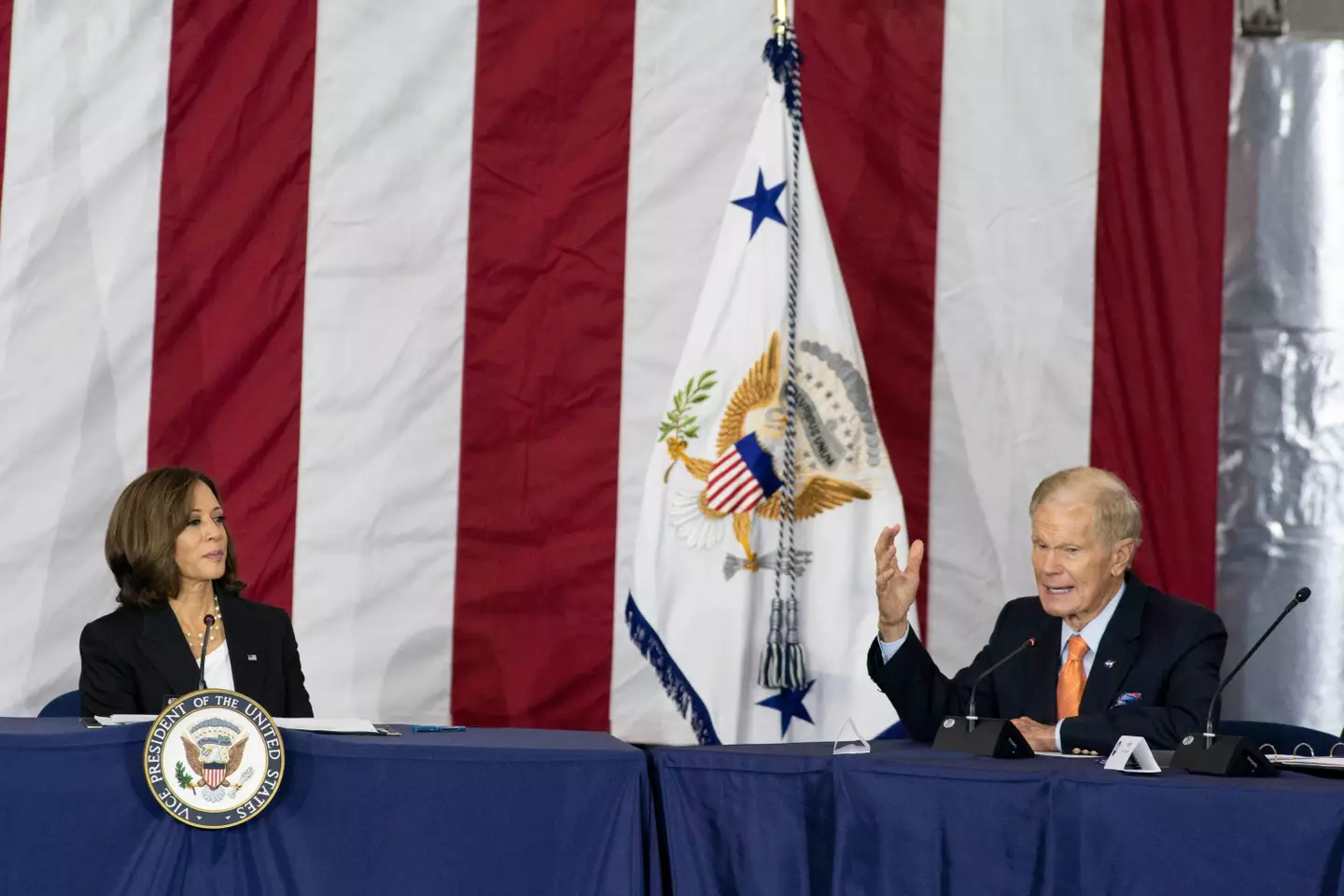 NASA chief Bill Nelson warned that China could establish a base on the moon and claim a chunk of it.