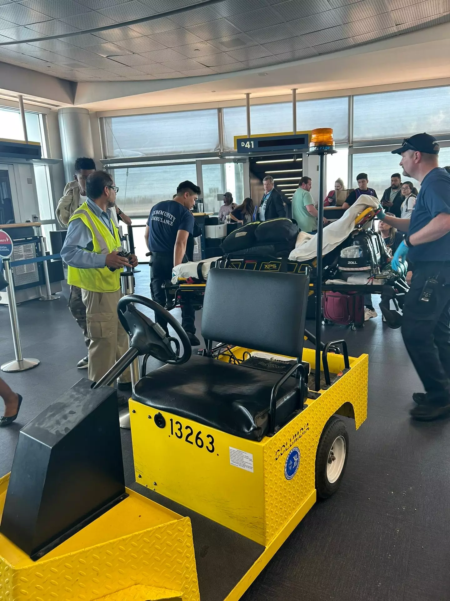 The Delta Airways flight reached a staggering 111 degrees before takeoff.