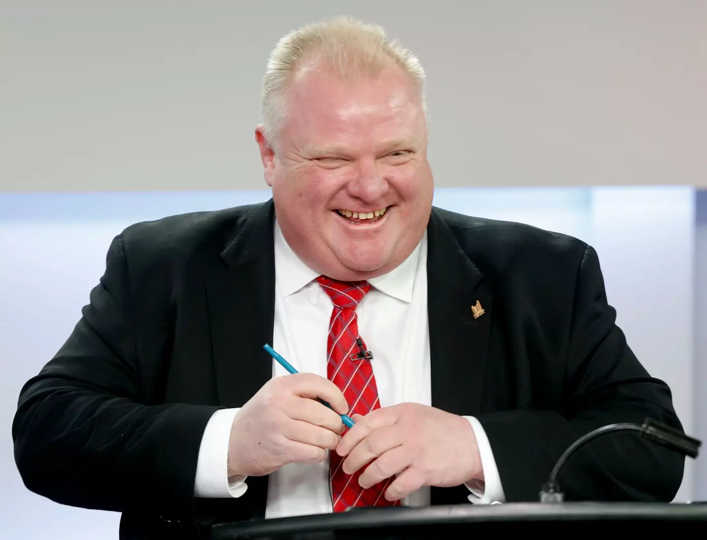 The episode follows the rise and fall of Toronto Mayor Rob Ford (Lucas Oleniuk/Toronto Star via Getty Images)