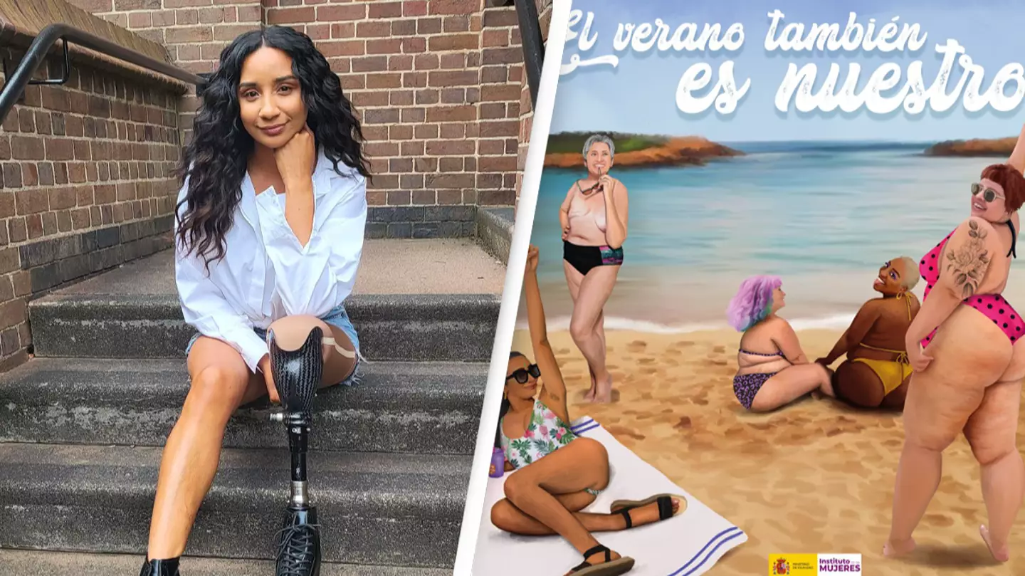 Woman Fumes As Spanish Government Edits Out Prosthetic Leg In Body Positivity Campaign