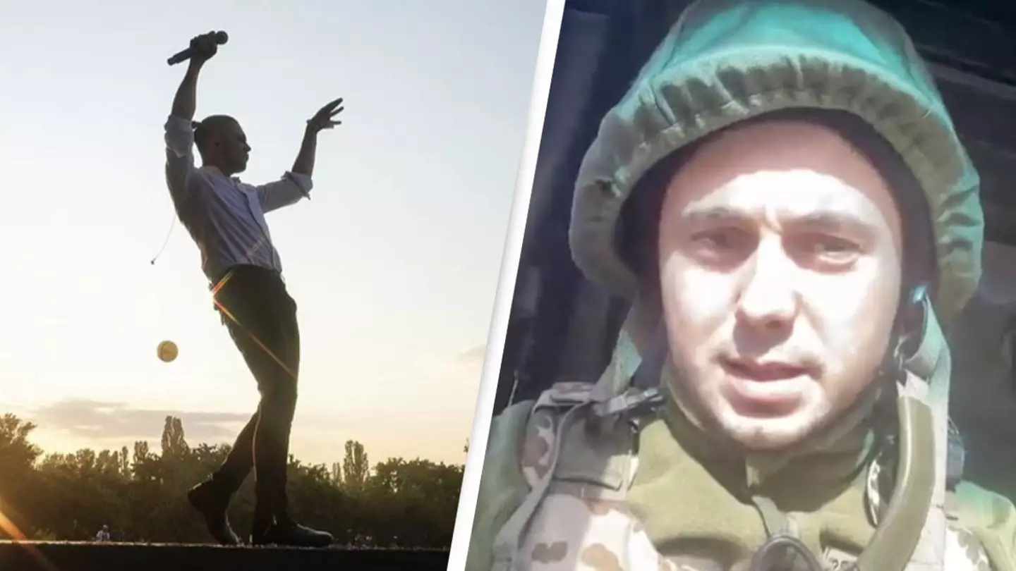 Ukrainian Pop Star Describes Becoming A Soldier Against Russia As Working 'A Different Desk'