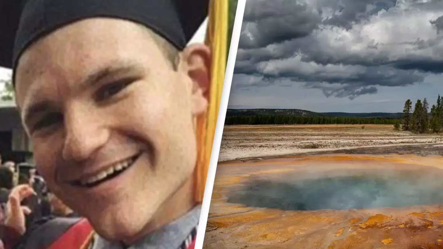 Final moments of man who fell into Yellowstone hot spring and was completely dissolved within a day