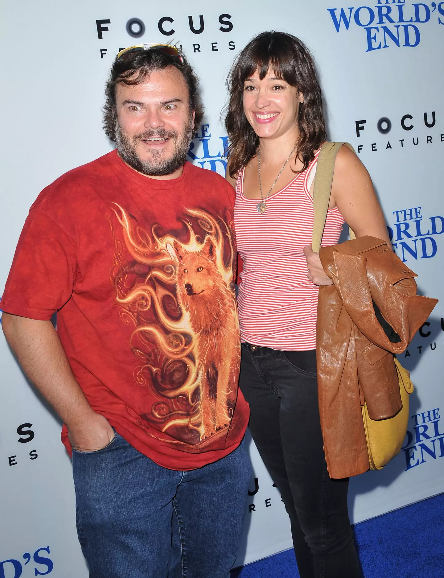 Jack Black and Tanya Haden.