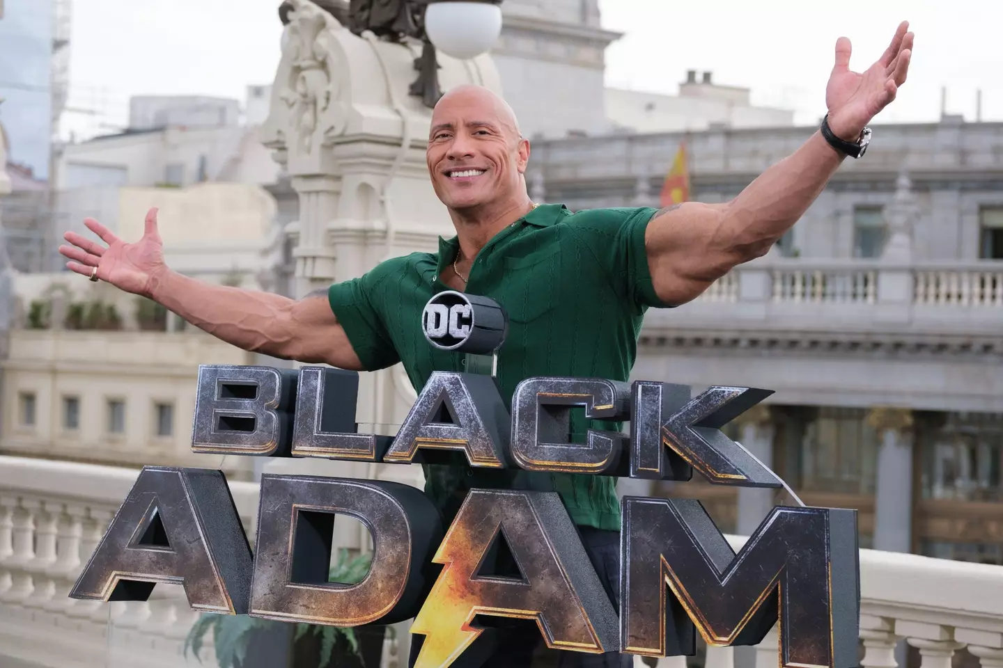Dwayne Johnson even admitted that the joke was 'horrible'.