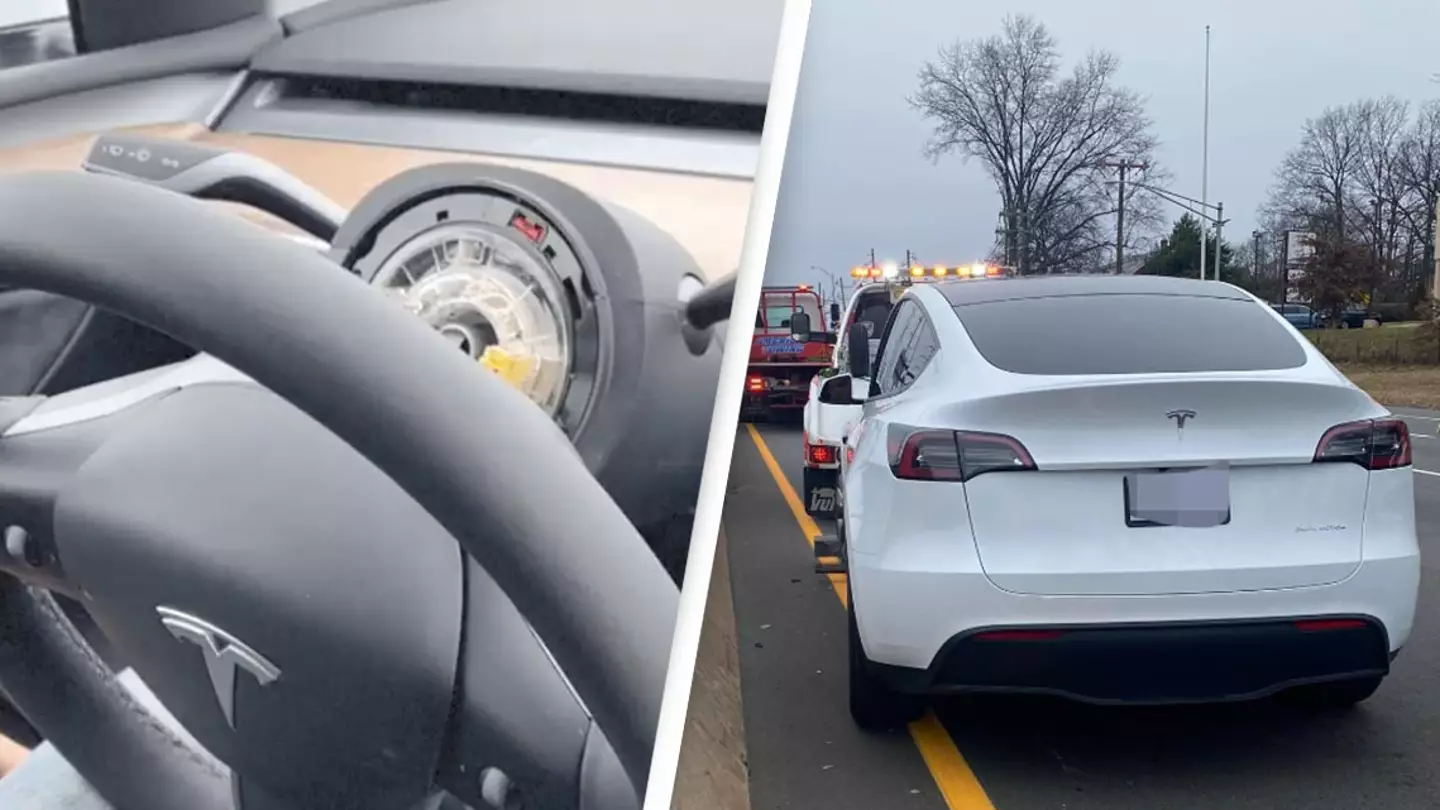 Man claims Tesla steering wheel fell off while driving just one week after it was delivered