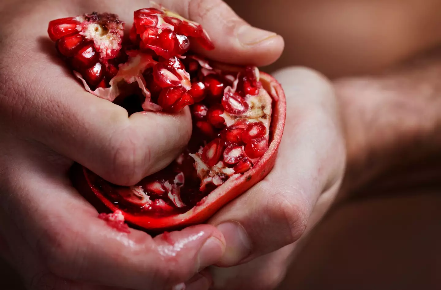 Pomegranates can minimise your risk of ED developing (Getty Stock Photo)
