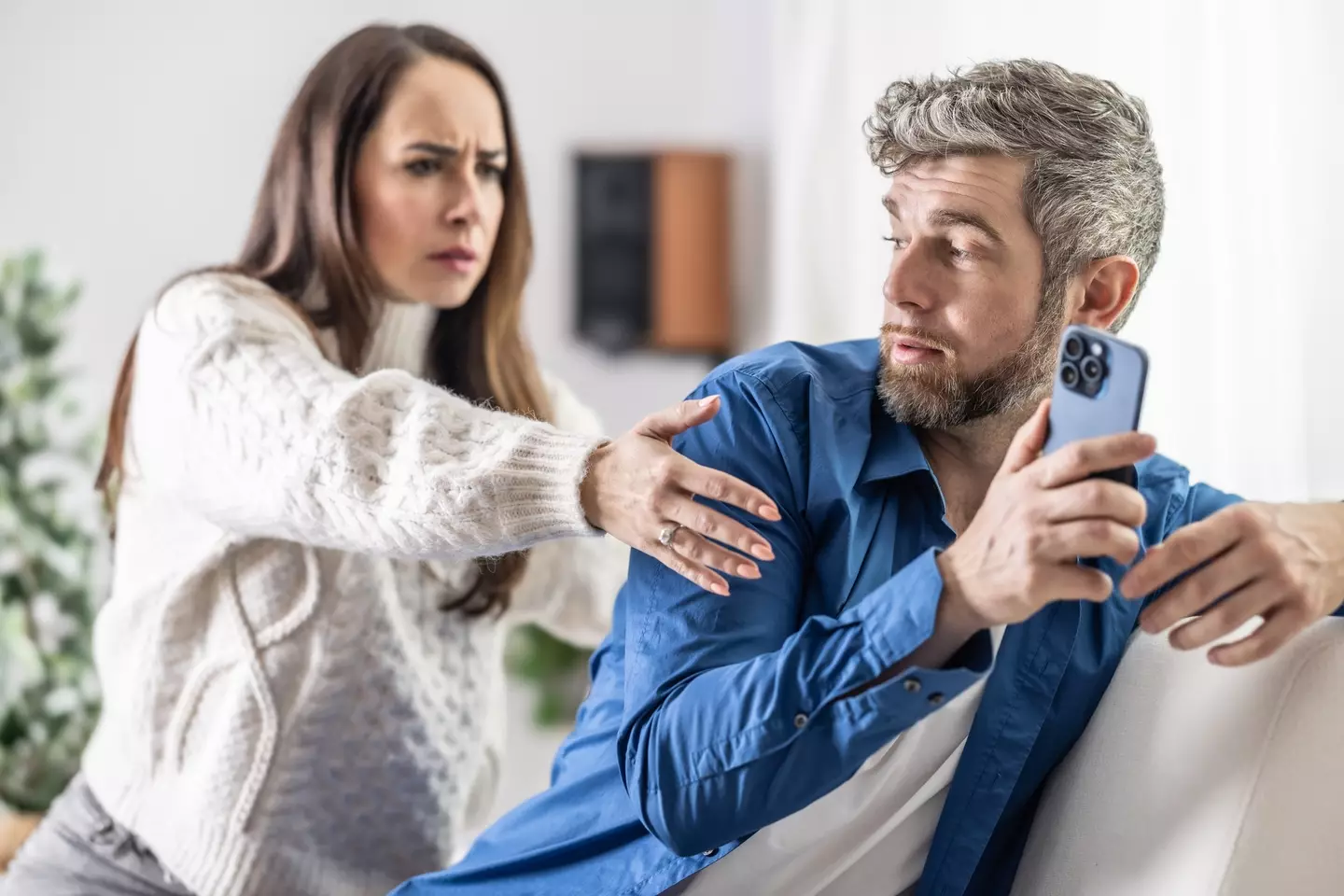 The private investigator said your partner will find a reason to bring the person they are cheating with up in conversation (Getty stock images)
