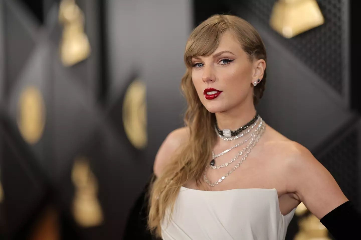 Taylor Swift has officially endorsed Kamala Harris for president. (Neilson Barnard/Getty Images for The Recording Academy)
