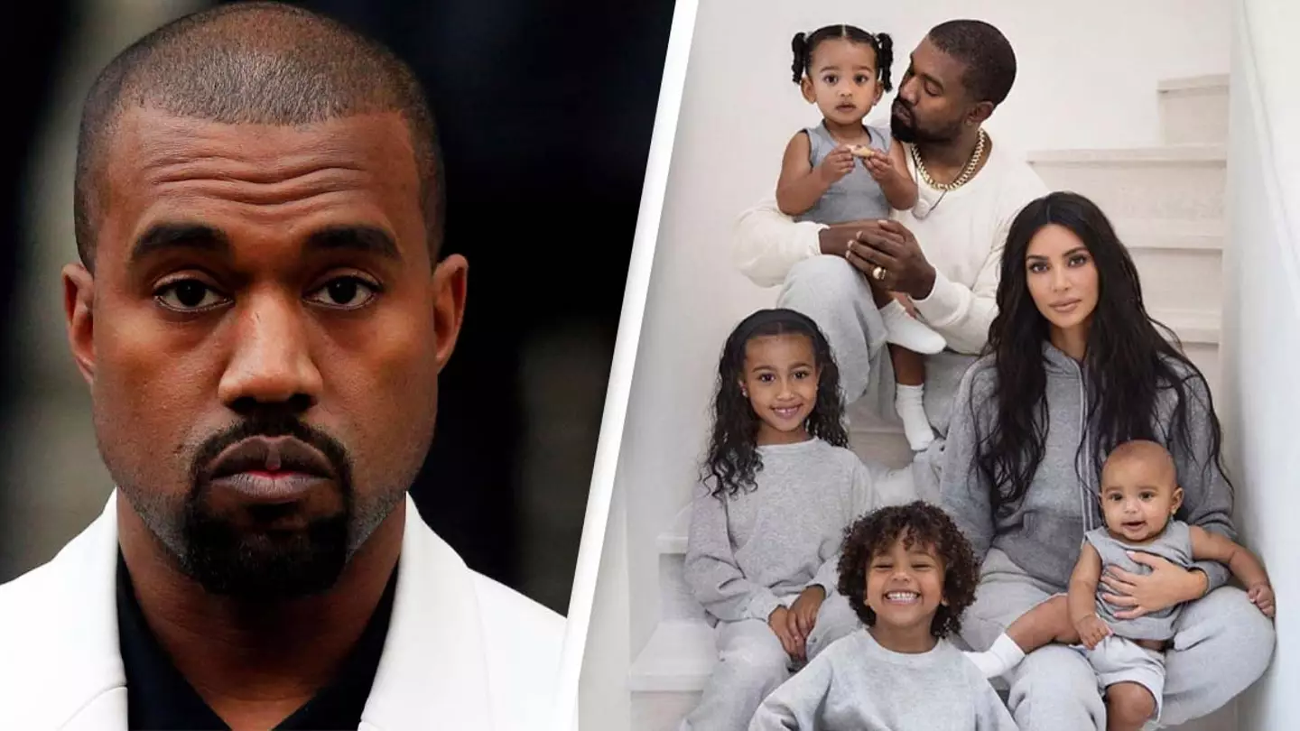 Kanye West Accused Of Using His Daughter To Get Kim Kardashian's Attention With 'Toxic' Post