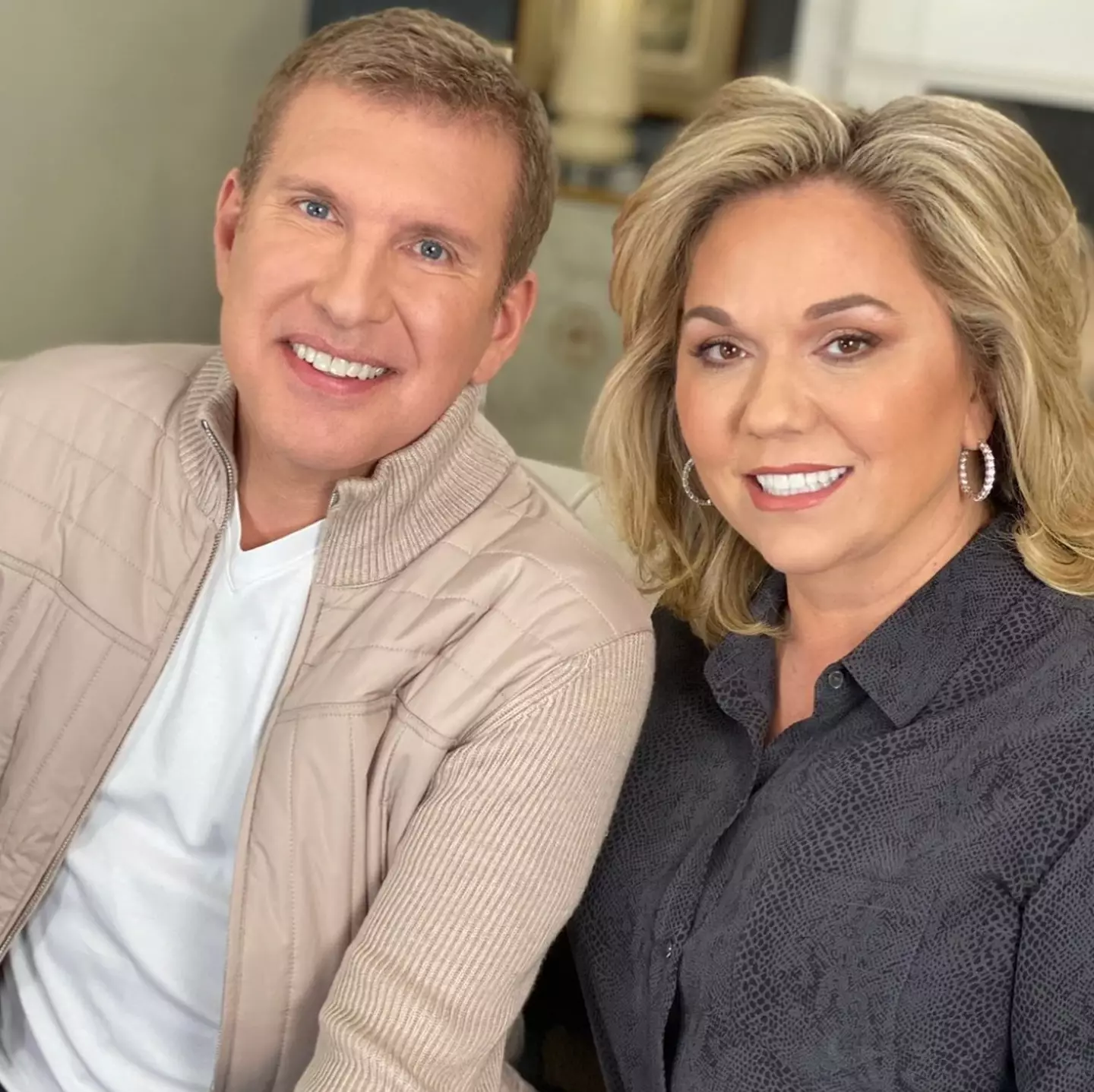Todd Chrisley with his wife Julie.