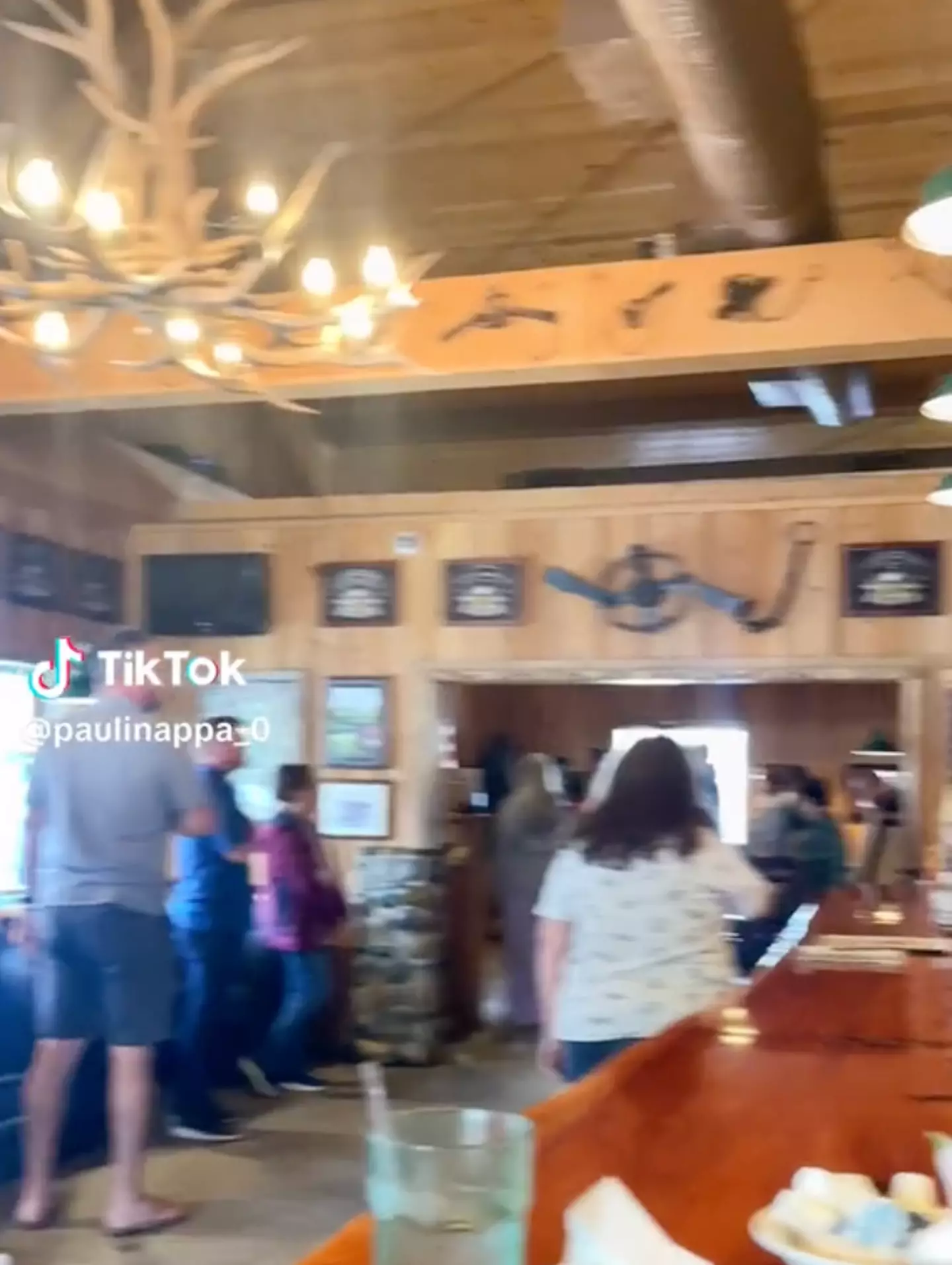 The Rainbow Oaks Restaurant has a tradition that not many can get on board with.