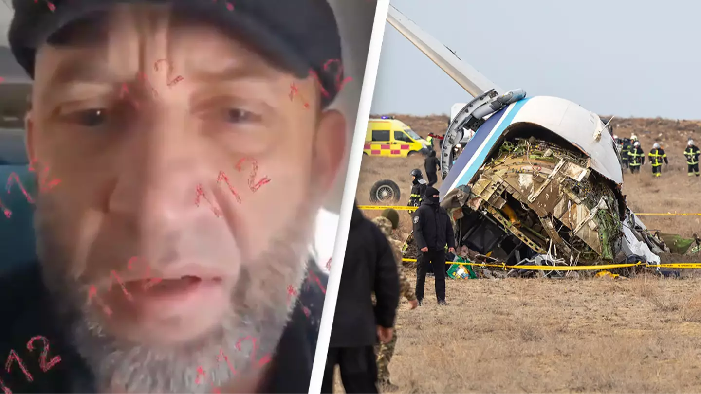 Man who survived plane crash after recording heartbreaking 'last message' to wife describes what he felt on impact