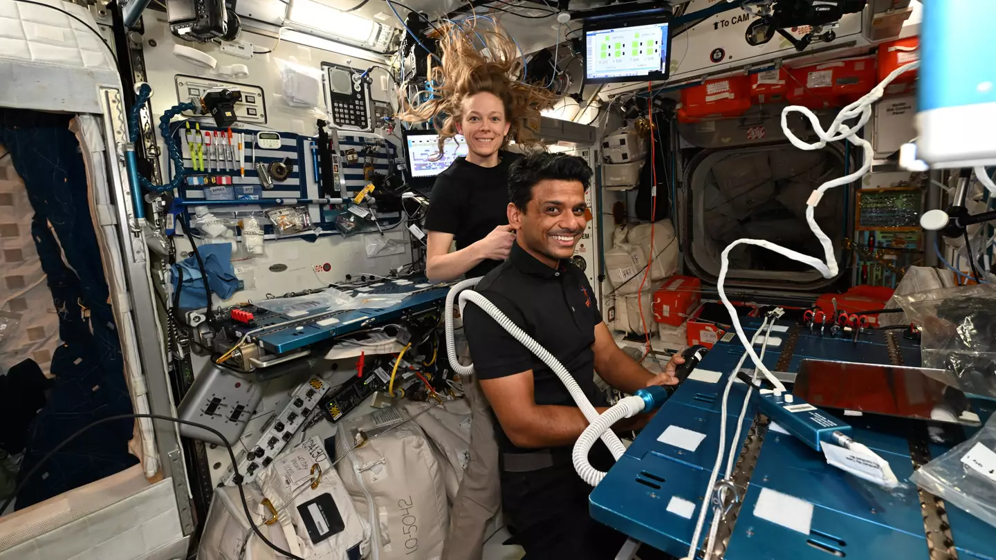 ISS astronaut reveals how they give haircuts in space and it's blown our mind