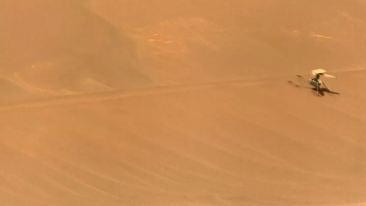 Ingenuity explored Mars for just under three years (NASA)
