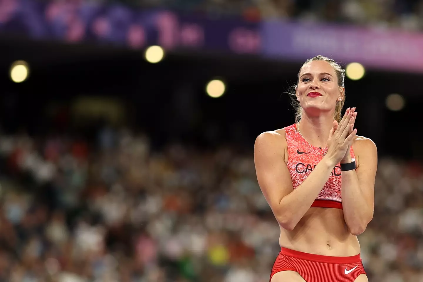 Alysha Newman took home a bronze medal at the 2024 Paris Olympics ( Cameron Spencer/Getty Images)