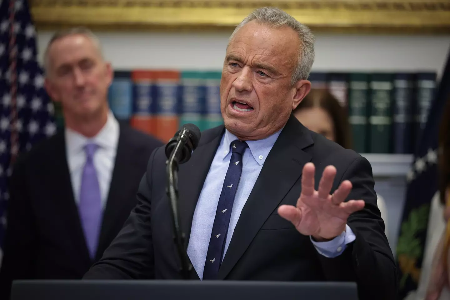 Robert F. Kennedy Jr took to X to announce the news (Alex Wong/Getty Images)