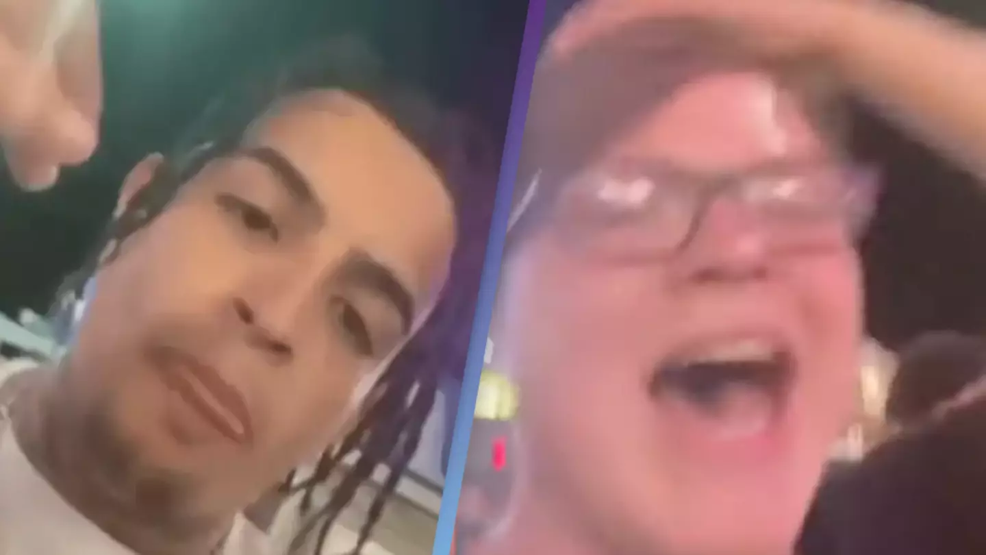 Rapper SkinnyFromThe9 Punches Fan Who Called Him A Snitch