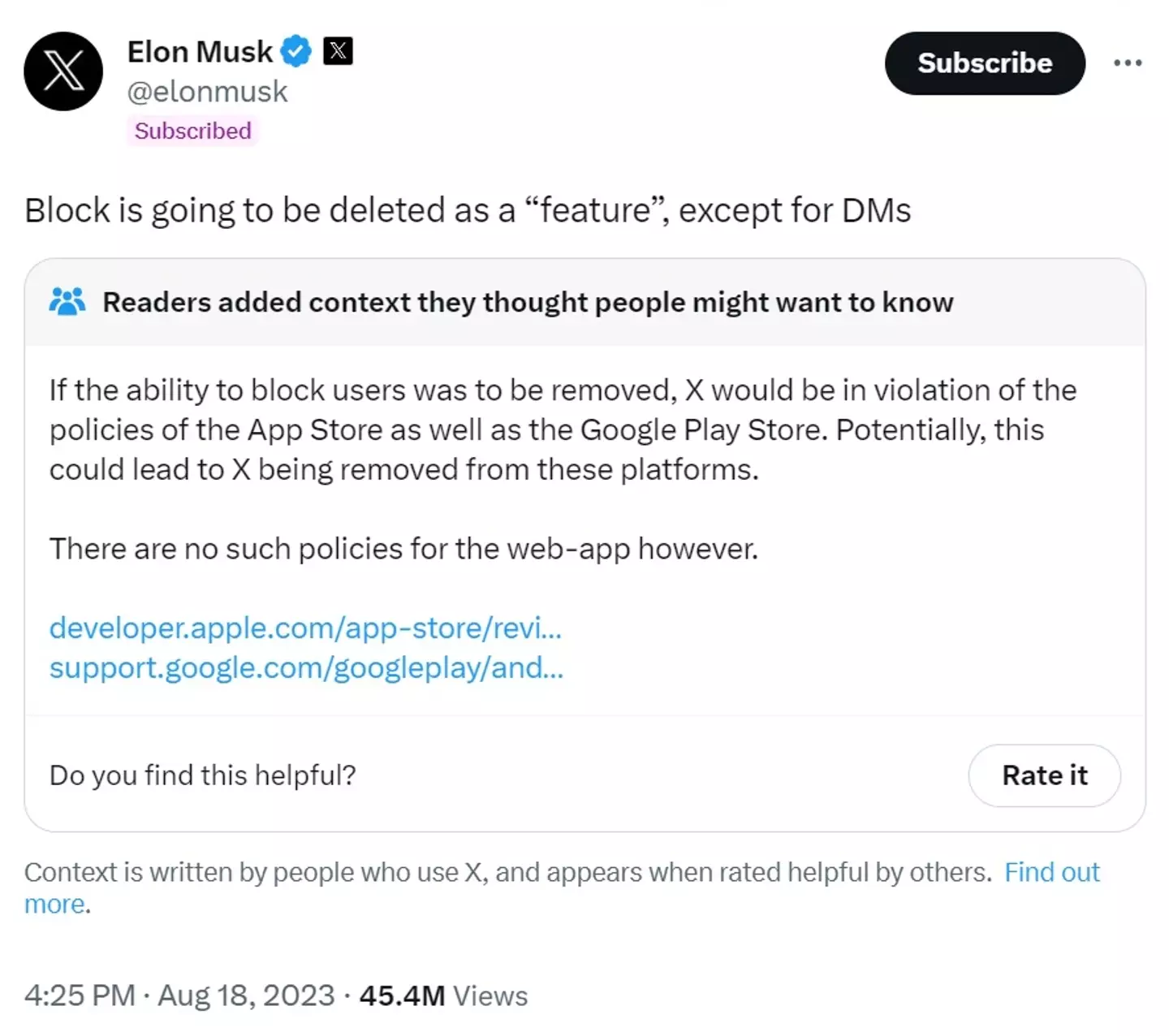 According to Elon Musk the ability to block other users will be removed except for DMs, but this might not be possible.