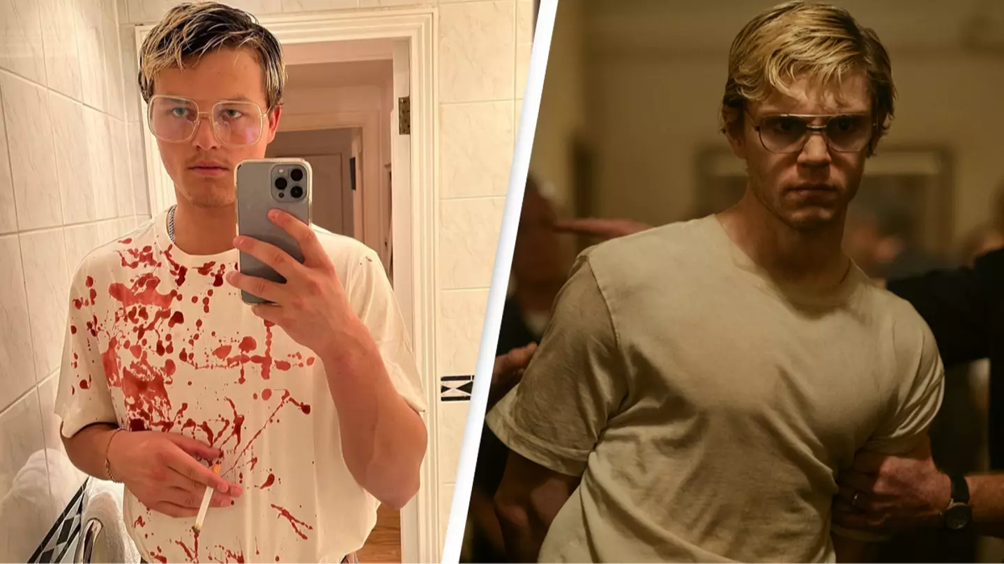 Football player slammed for dressing up as Jeffrey Dahmer despite warnings