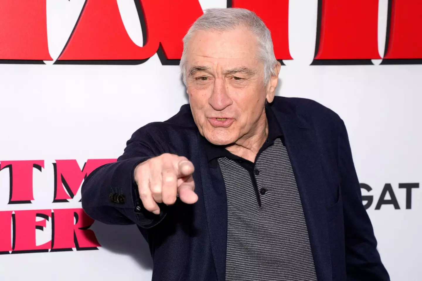 De Niro joked that it 'never gets easier' with babies.