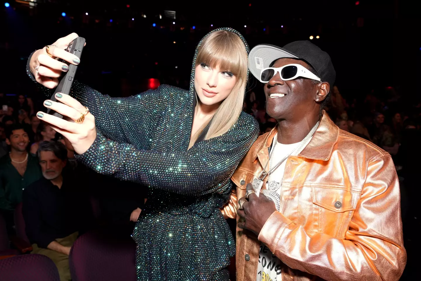 Flavor Flav has been supporting Taylor Swift for years (Kevin Mazur/Getty Images for iHeartRadio)