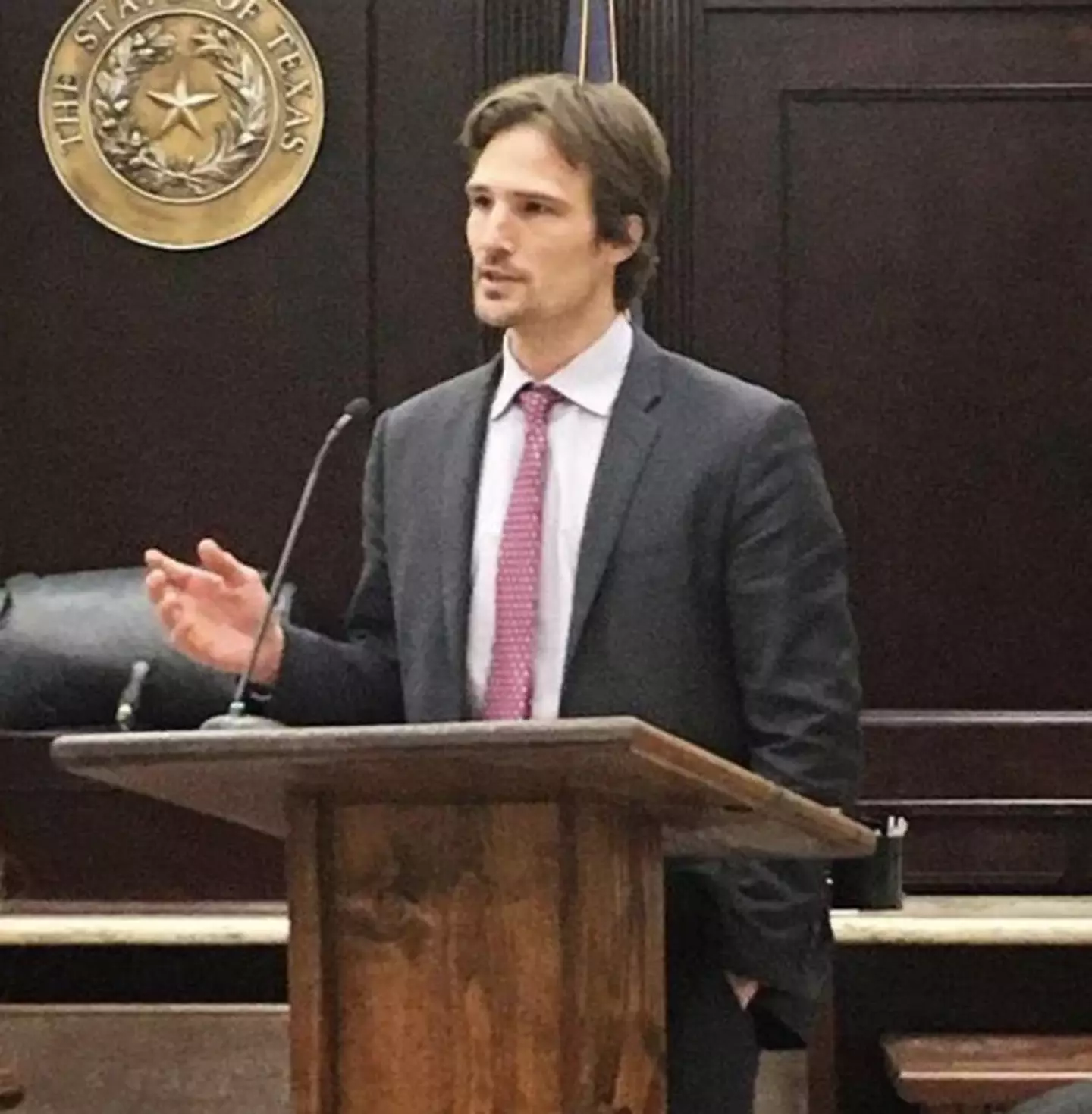 Lucas Babin is now a district attorney in Texas.