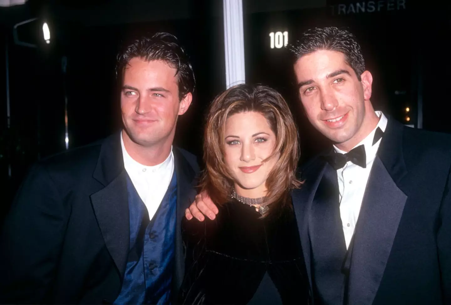 The former Friends star remained loyal to his project. (Ron Davis/Getty Images)