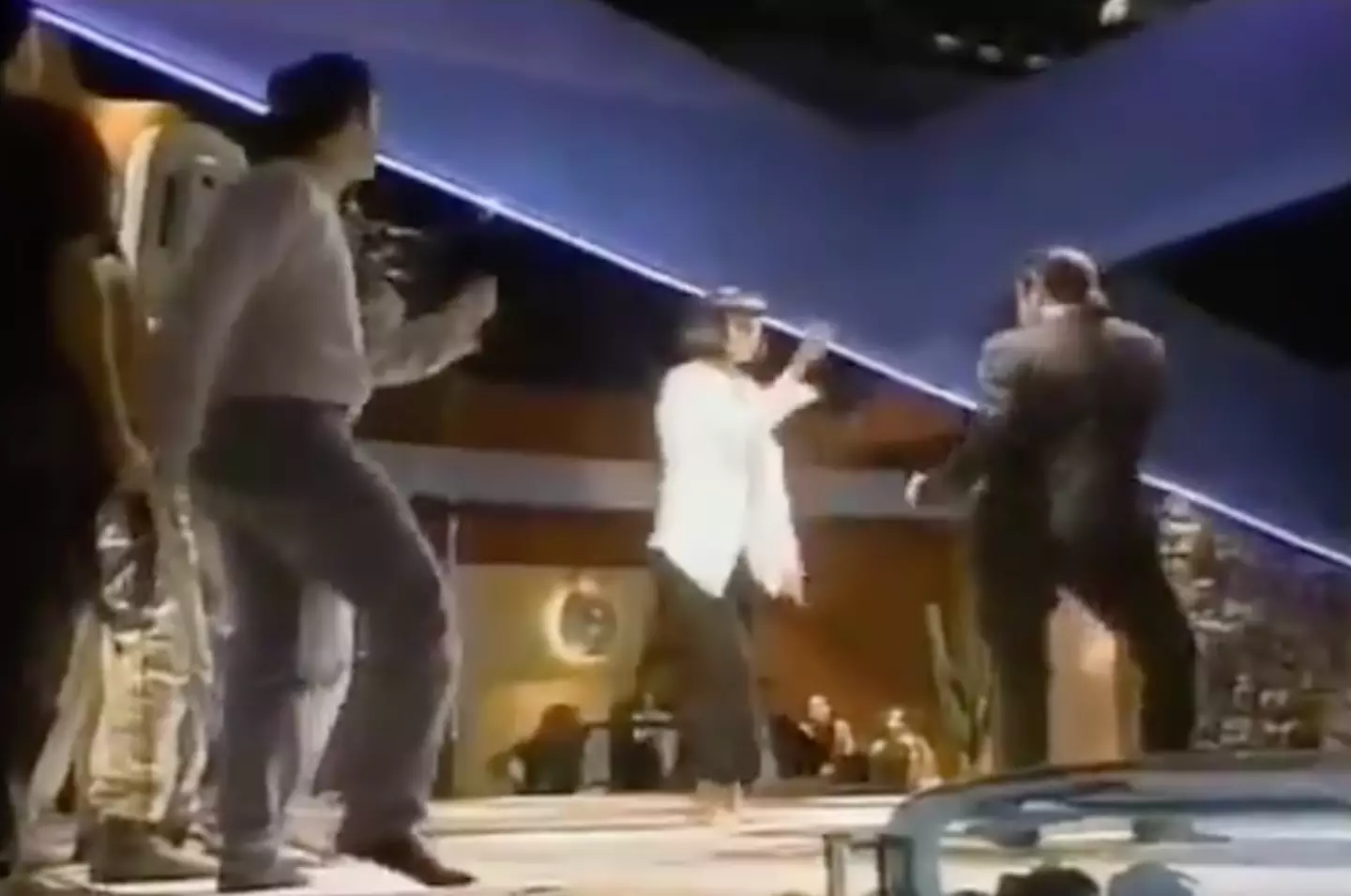 Tarantino couldn't help but get involved behind the scenes.