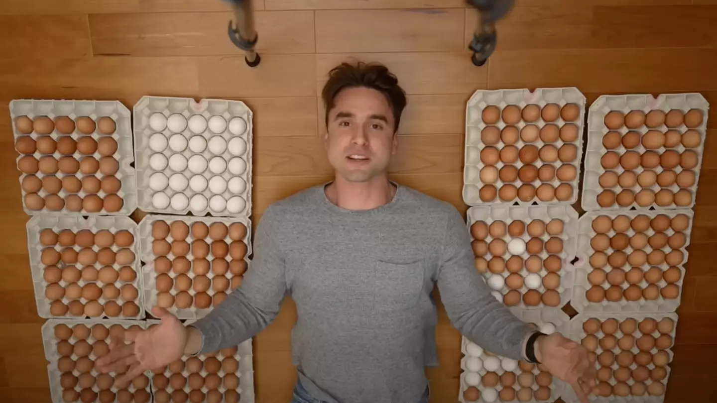Man who ate almost 1,000 eggs in one month reveals impact it had on sex drive