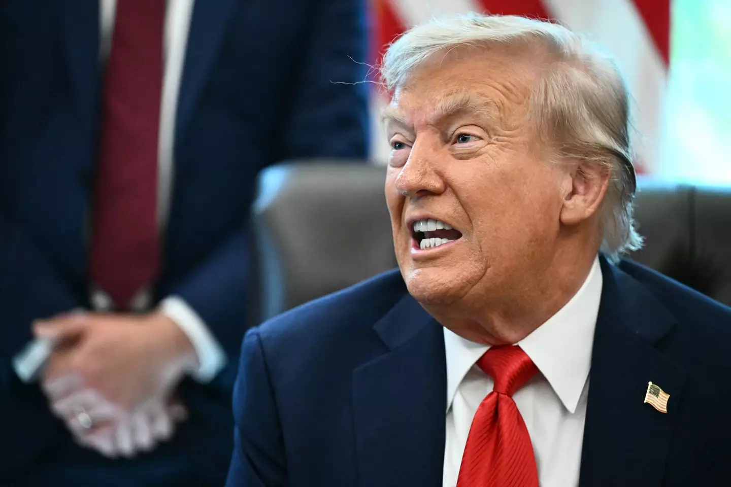Donald Trump said the US needs to be more 'offensive' (MANDEL NGAN/AFP via Getty Images)