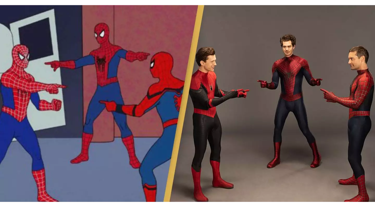 Andrew Garfield Reveals How Spider-Man Pointing Pic Happened