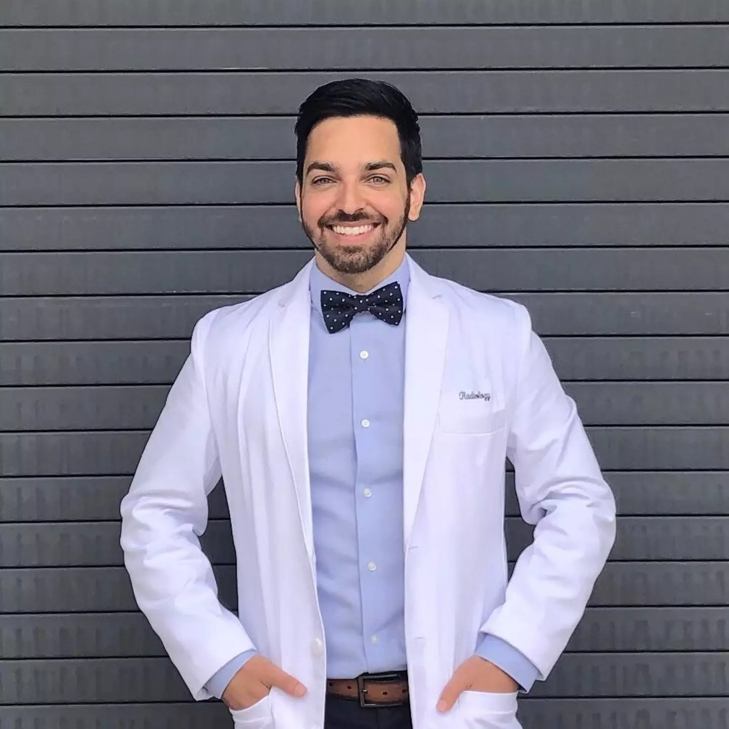 The doctor was diagnosed with skin cancer (TikTok/@dermdoctor)