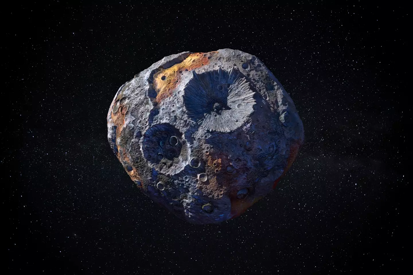 The asteroid is said to be the 'world's largest'.