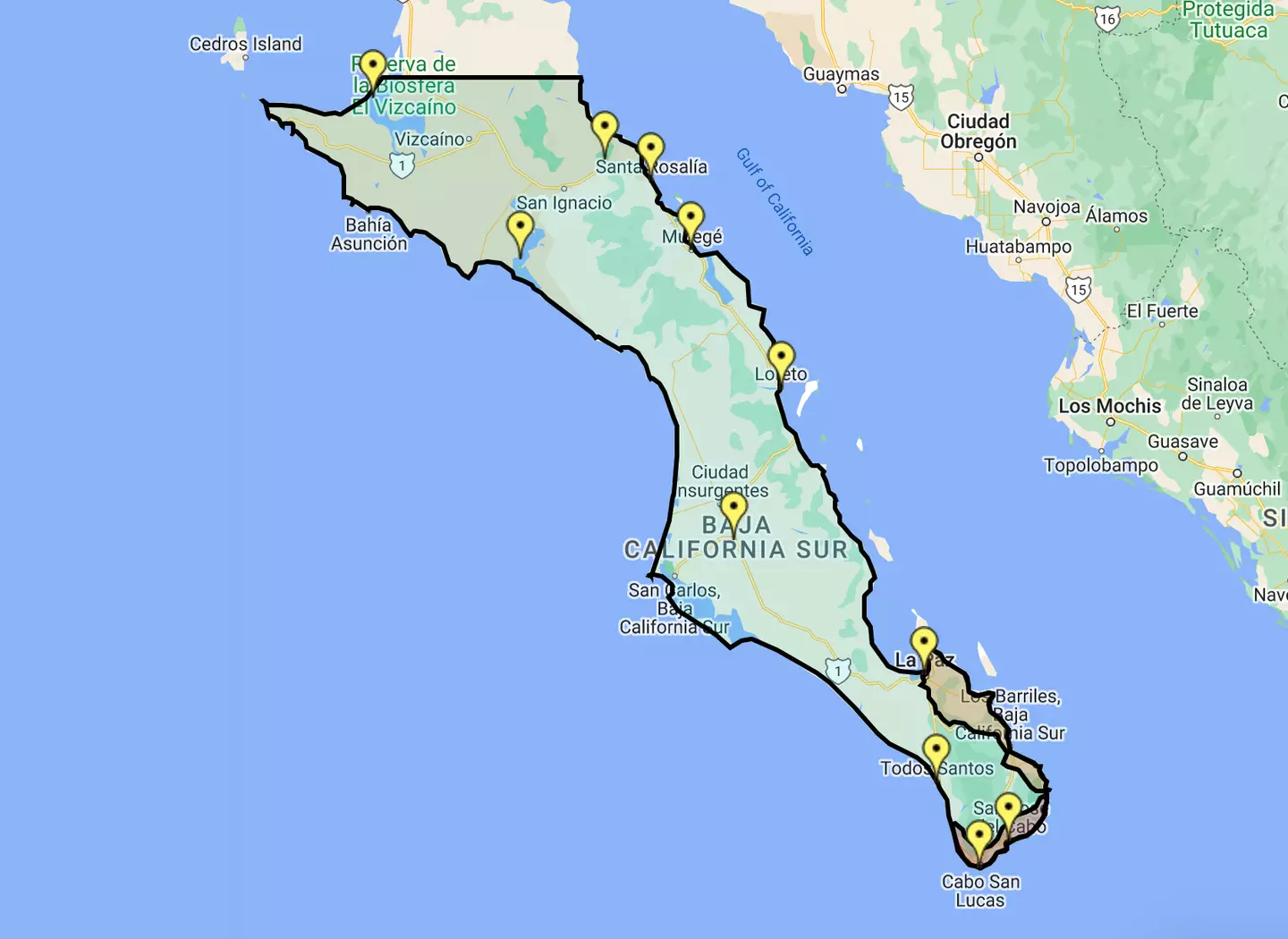 The actors have died whilst working near Mulege on the Baja California Sur peninsula. (