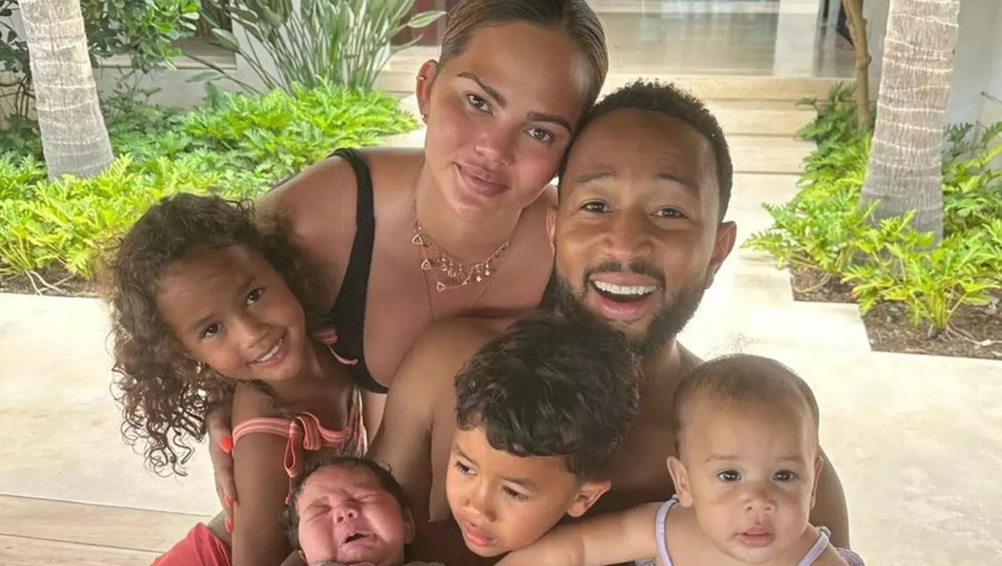 The TV star shares four children with her husband, John Legend (Instagram/@chrissyteigen)