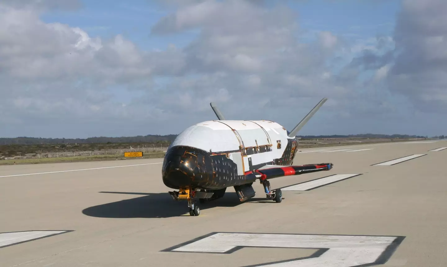 An unmanned US spaceship returned back to NASA’s Kennedy Space Center on Saturday morning.