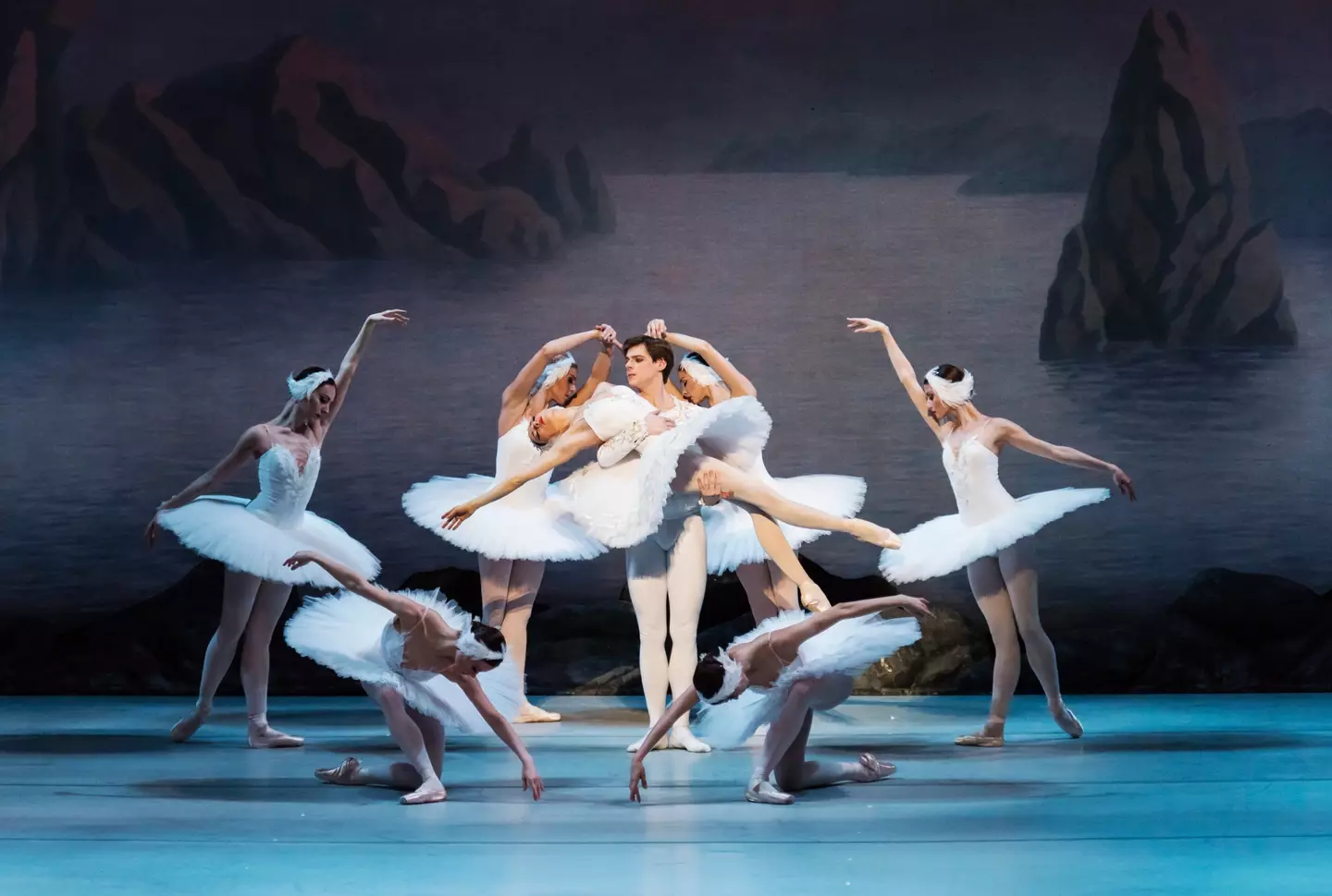 Shklyarov was a principal dancer. (Jack Vartoogian/Getty Images)
